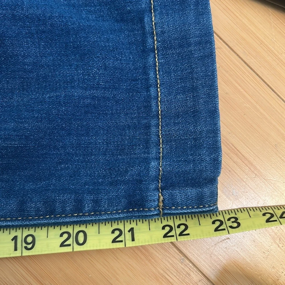 Lilly Pulitzer Dark Blue Cropped Wide-Leg Jeans - Picture 7 of 12